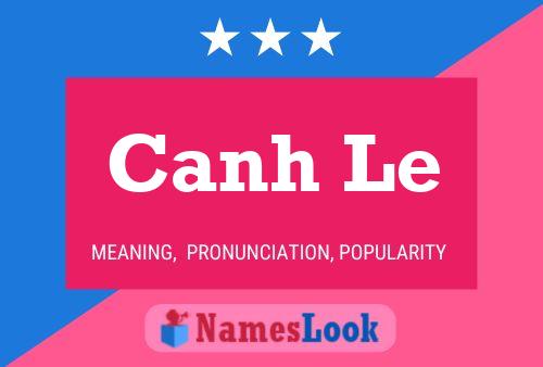 Постер имени Canh Le