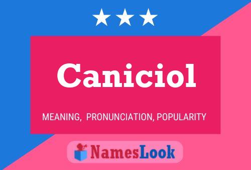 Постер имени Caniciol