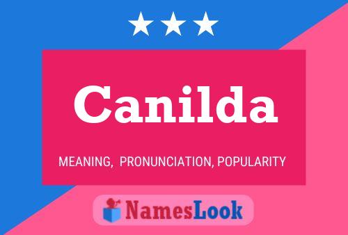 Постер имени Canilda