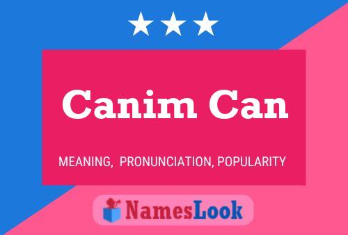 Постер имени Canim Can