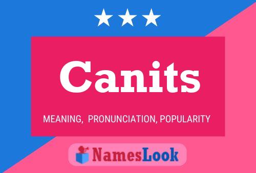 Постер имени Canits