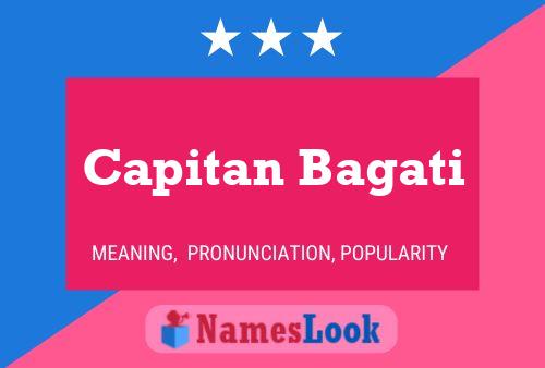 Постер имени Capitan Bagati