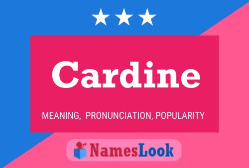 Постер имени Cardine