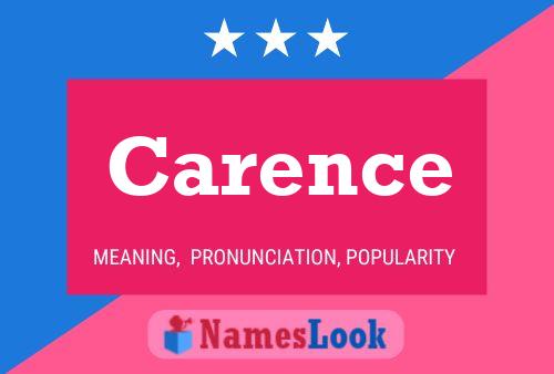 Постер имени Carence