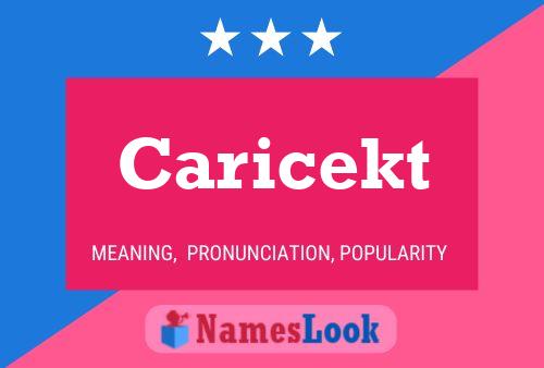 Постер имени Caricekt