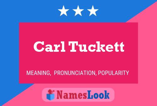 Постер имени Carl Tuckett