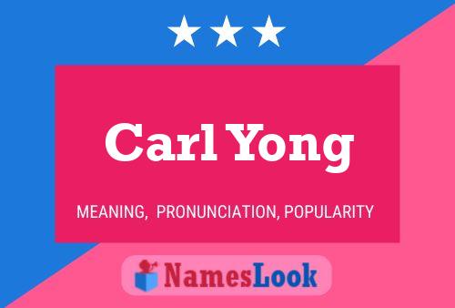 Постер имени Carl Yong