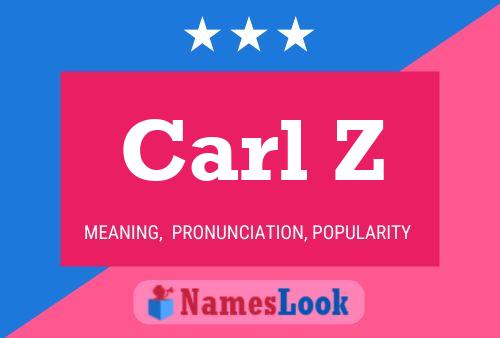 Постер имени Carl Z