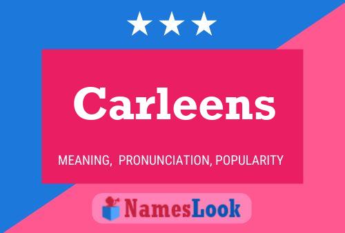 Постер имени Carleens