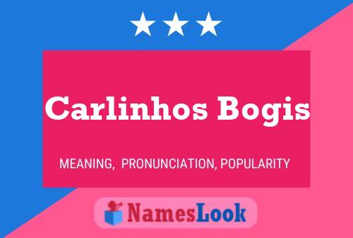 Постер имени Carlinhos Bogis