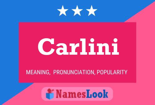 Постер имени Carlini