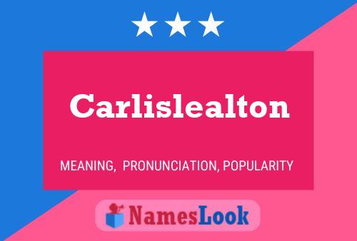 Постер имени Carlislealton