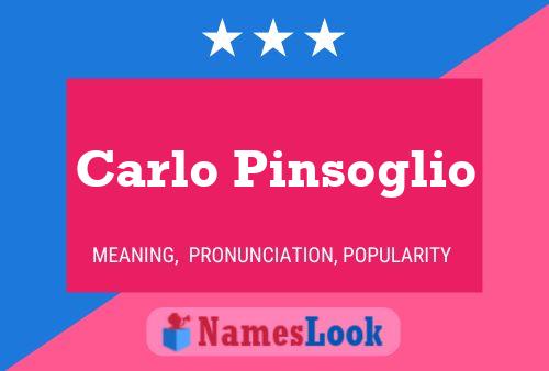 Постер имени Carlo Pinsoglio