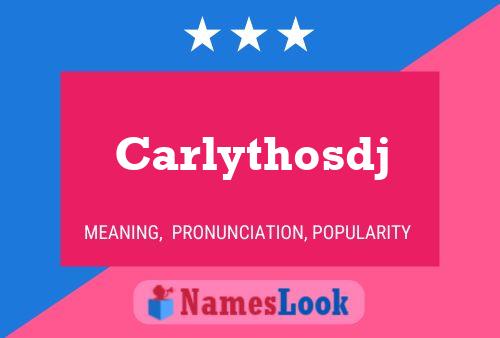 Постер имени Carlythosdj