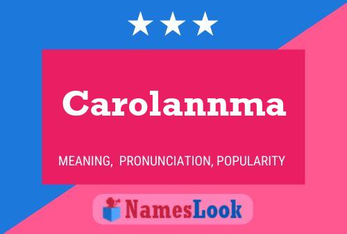 Постер имени Carolannma