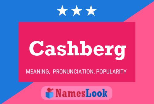 Постер имени Cashberg