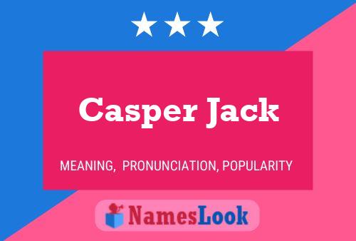 Постер имени Casper Jack