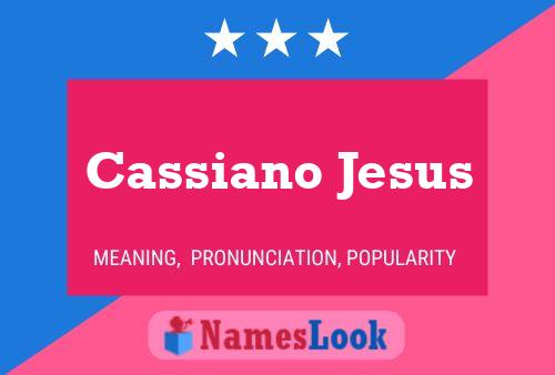 Постер имени Cassiano Jesus