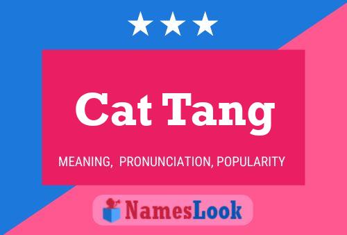 Постер имени Cat Tang