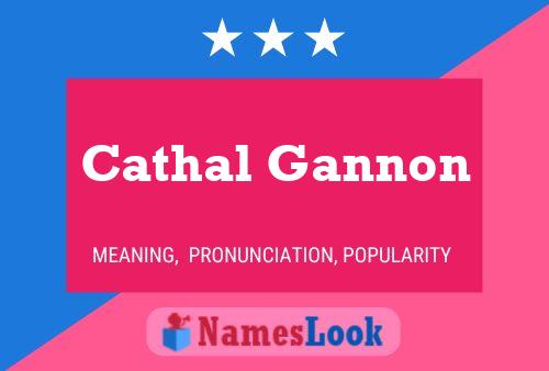 Постер имени Cathal Gannon