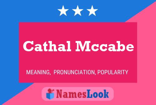 Постер имени Cathal Mccabe