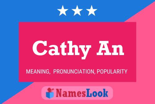 Постер имени Cathy An