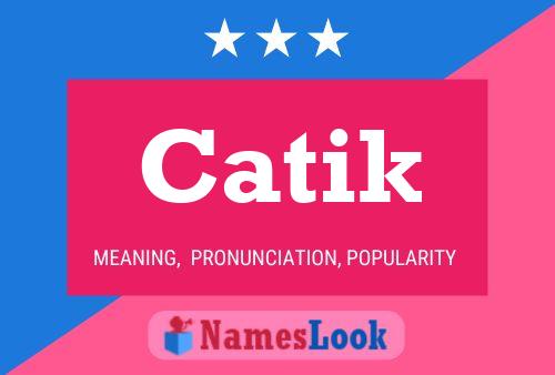 Постер имени Catik