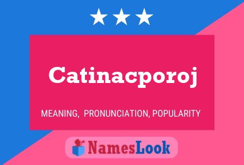 Постер имени Catinacporoj