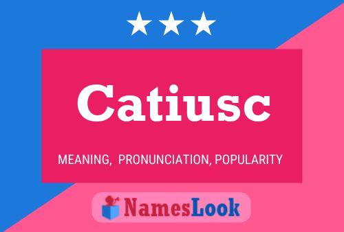 Постер имени Catiusc