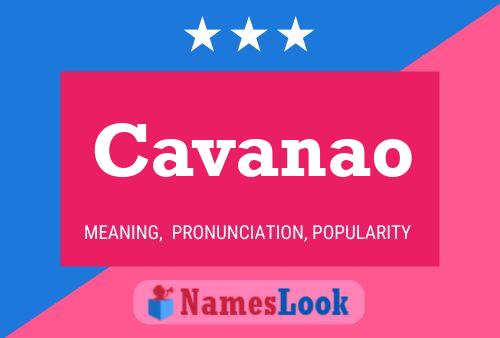 Постер имени Cavanao