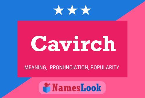 Постер имени Cavirch