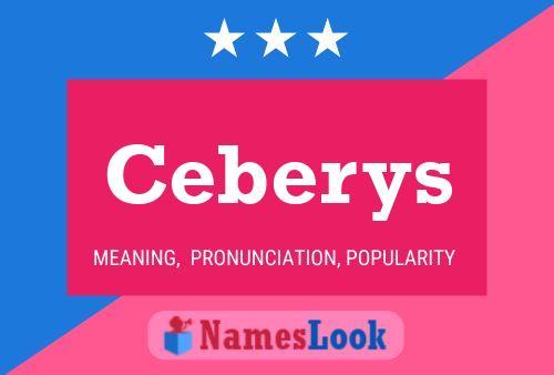 Постер имени Ceberys