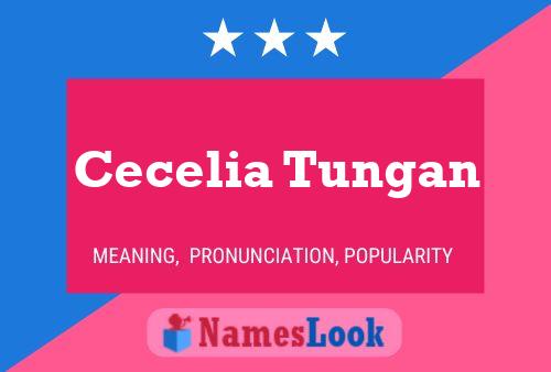 Постер имени Cecelia Tungan