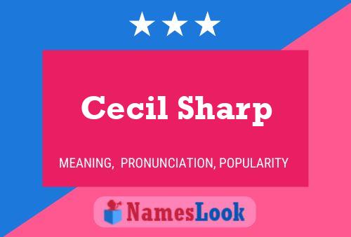 Постер имени Cecil Sharp