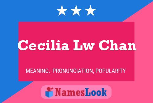 Постер имени Cecilia Lw Chan