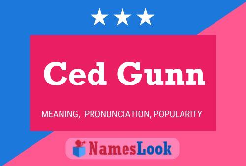 Постер имени Ced Gunn