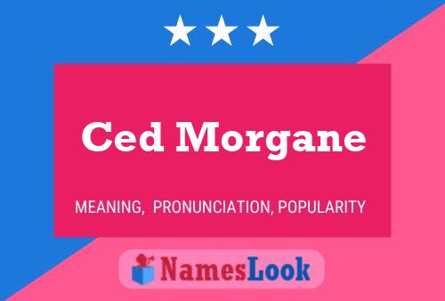 Постер имени Ced Morgane