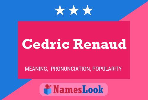 Постер имени Cedric Renaud