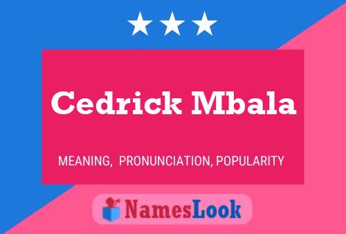 Постер имени Cedrick Mbala