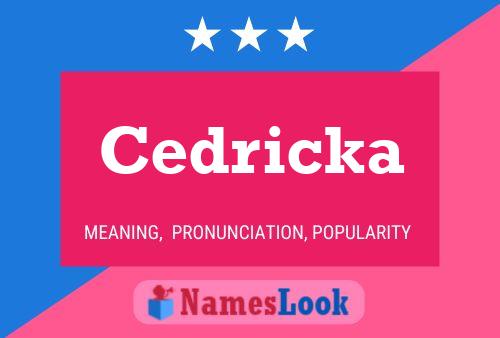 Постер имени Cedricka