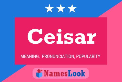 Постер имени Ceisar