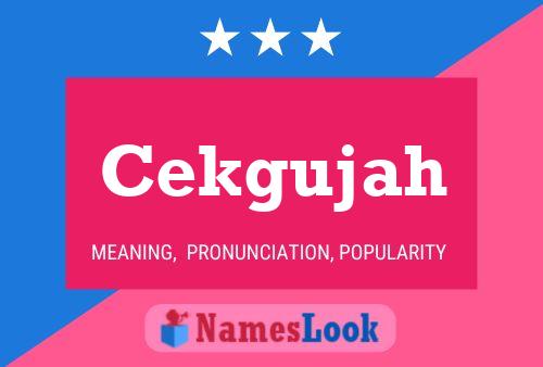 Постер имени Cekgujah