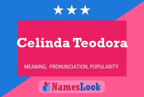 Постер имени Celinda Teodora