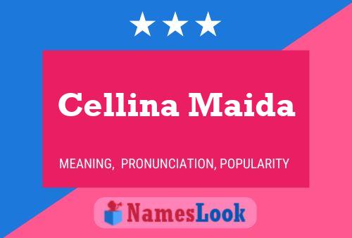 Постер имени Cellina Maida