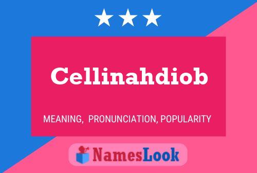 Постер имени Cellinahdiob