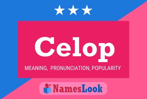 Постер имени Celop