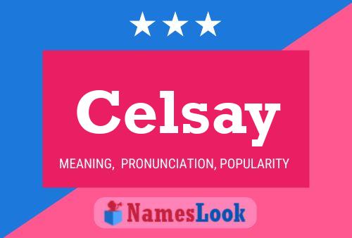 Постер имени Celsay