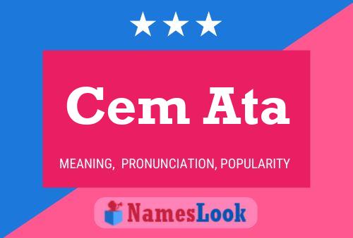 Постер имени Cem Ata