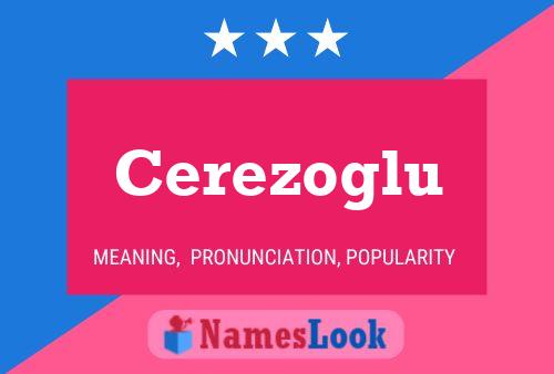 Постер имени Cerezoglu