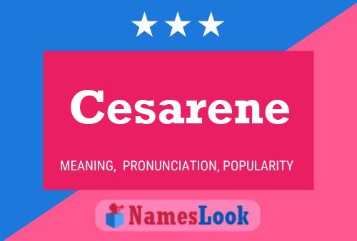 Постер имени Cesarene